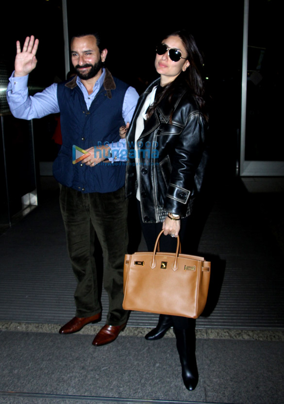 saif ali khan kareena kapoor khan and others snapped at the airport 11 2