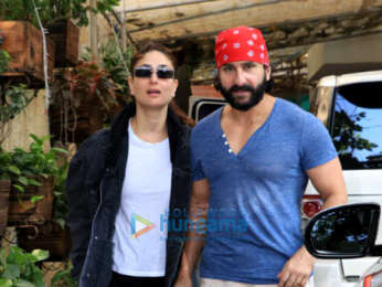 Saif Ali Khan and Kareena Kapoor Khan snapped at Sunny Super Sound in Juhu