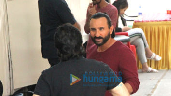 Saif Ali Khan snapped at the Mehboob Studios