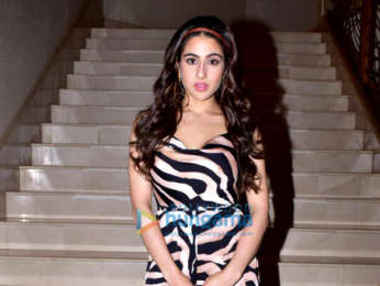 Sara Ali Khan spotted during Simmba promotions