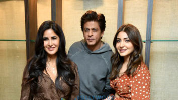 Shah Rukh Khan, Anushka Sharma and Katrina Kaif promote Zero in Delhi