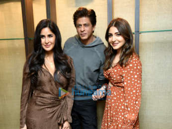 Shah Rukh Khan, Anushka Sharma and Katrina Kaif promote Zero in Delhi