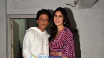 Shah Rukh Khan and Katrina Kaif snapped during Zero promotions at Mehboob Studios