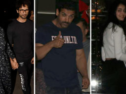 Shahid Kapoor, Mira Rajput, Ananya Pandey and John Abraham spotted at Soho House in Juhu