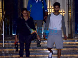Shahid Kapoor and Mira Rajput snapped at the gym