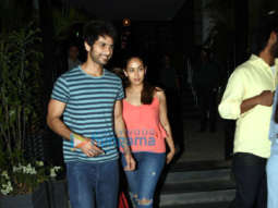 Shahid Kapoor and Mira Rajput snapped in Mumbai
