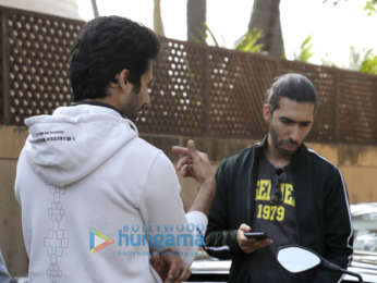 Shahid Kapoor spotted in Juhu