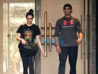 Shraddha Kapoor snapped outside the gym