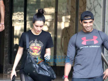 Shraddha Kapoor snapped outside the gym
