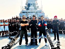 Simmba bros Ranveer Singh and Rohit Shetty have a rendezvous with the Indian Navy