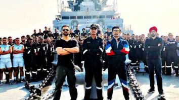 Simmba bros Ranveer Singh and Rohit Shetty have a rendezvous with the Indian Navy