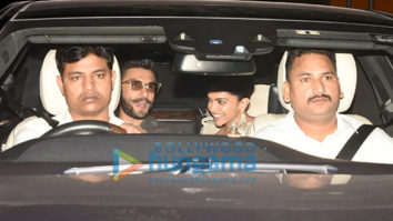 Simmba screening at YRF studios with Deepika Padukone, Ranveer Singh and family