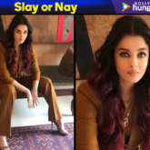 Slay or Nay - Aishwarya Rai Bachchan in Massimo Dutti for an interview (Featured)