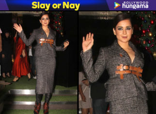 Slay or Nay: Kangana Ranaut in Tom Ford for the Neeta Lulla hosted Manikarnika: The Queen of Jhansi bash