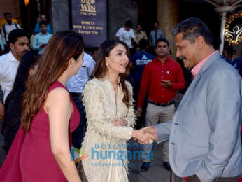 Soha Ali Khan snapped at the inauguration of X'mas Decor inspired by the Nutcracker Ballet