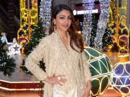 Soha Ali Khan snapped at the inauguration of X’mas Decor inspired by the Nutcracker Ballet