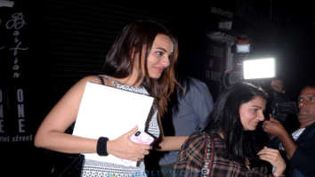 Sonakshi Sinha and Aditi Rao Hydari spotted at Bastian in Bandra