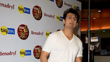 Sonu Nigam snapped at the 92.7 Big FM office