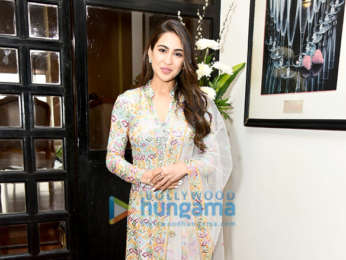 Sushant Singh Rajput and Sara Ali Khan snapped during 'Kedarnath' promotions in Mumbai