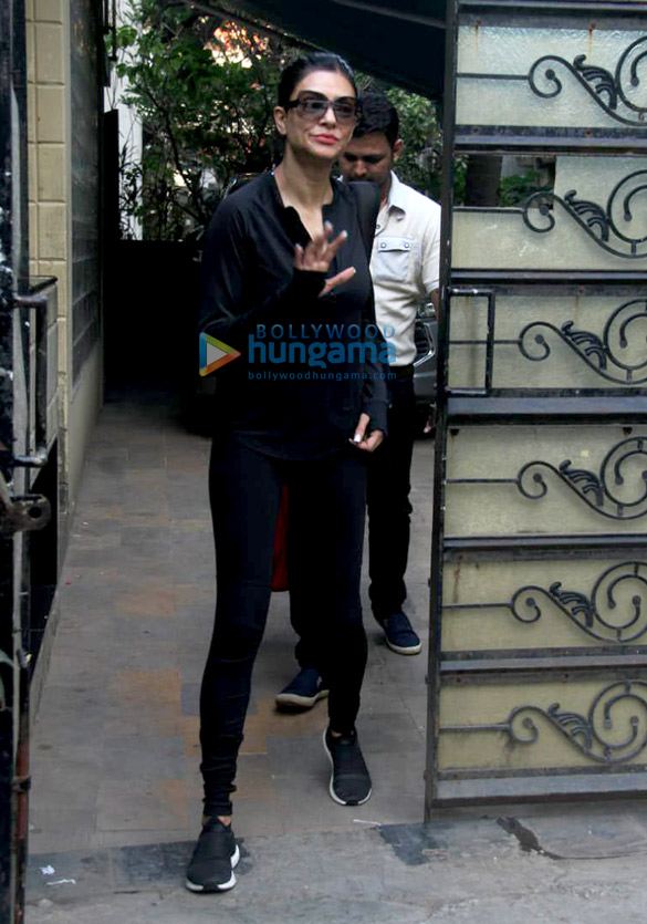 Sushmita Sen spotted in Bandra Sushmita Sen spotted in Bandra