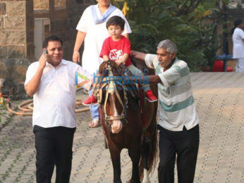 Taimur Ali Khan spotted in Bandra