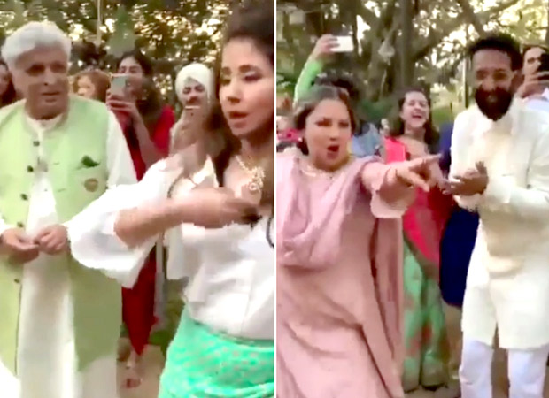 This video of Javed Akhtar, Shabana Azmi and Urmila Matondkar dancing on 'Shola Joh Bhadke' will make you groove