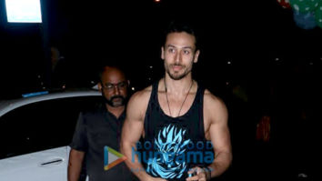 Tiger Shroff, Krishna Shroff and Disha Patani snapped at Bastian in Bandra