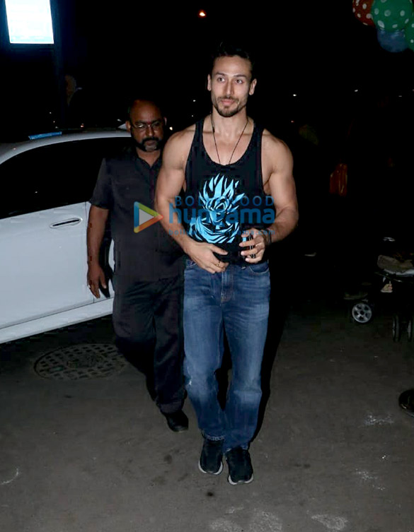 Tiger Shroff, Krishna Shroff and Disha Patani snapped at Bastian in Bandra