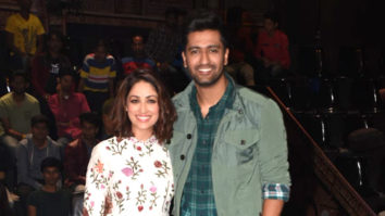 Vicky Kaushal, Yami Gautam snapped on the sets of India’s Got Talent for Uri promotions