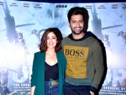 Vicky Kaushal and Yami Gautam snapped promoting ‘Uri’