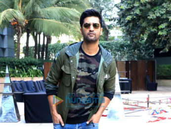 Vicky Kaushal snapped promoting his upcoming film 'Uri'