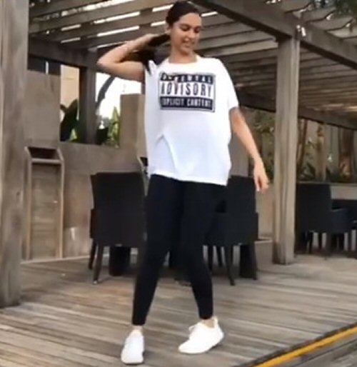 WATCH Deepika Padukone working on speed agility quickness is giving us major fitness goals this holiday season