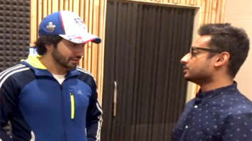 WATCH: Varun Dhawan does vocal exercises, leaves Arjun Kapoor wondering ‘WTF is going on’