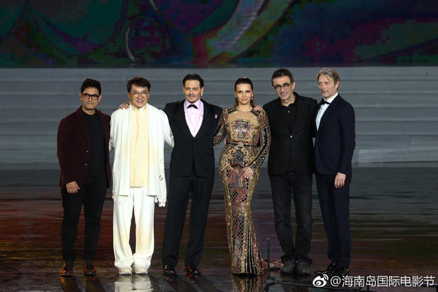 WOW! Aamir Khan shares stage with actors Johnny Depp, Jackie Chan and Mads Mikkelsen in China