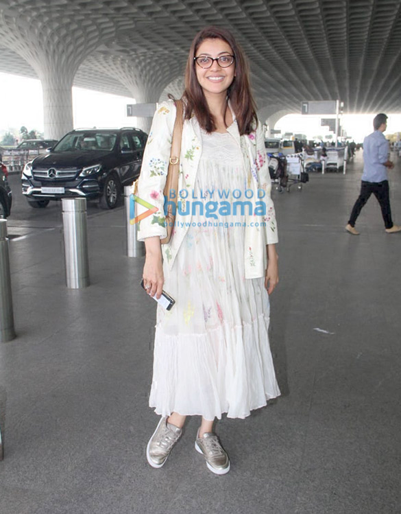 yami gautam kajal aggarwal jimmy sheirgill and others snapped at the airport 6