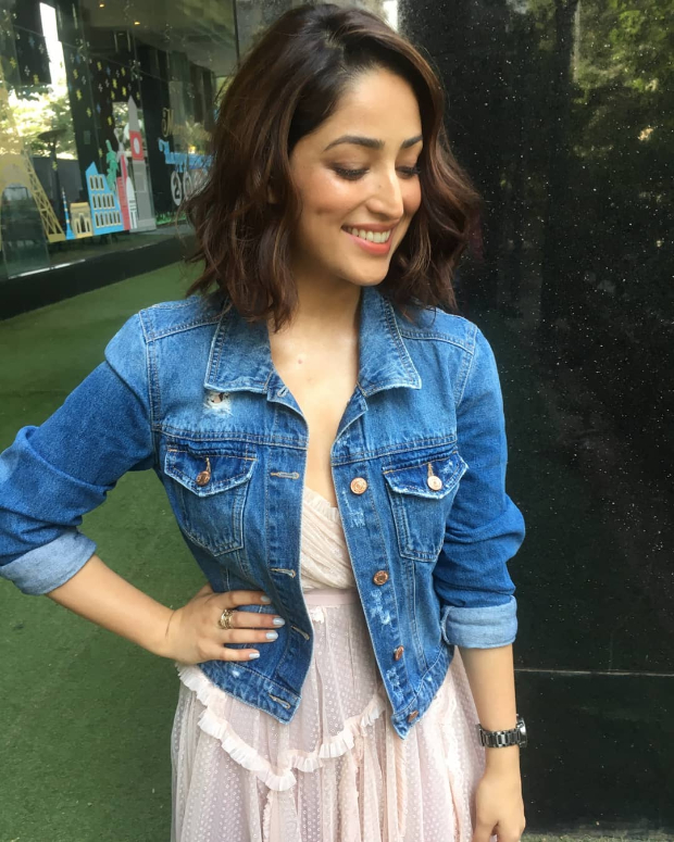 Yami Gautam in Needle and Thread for Uri promotions (2)