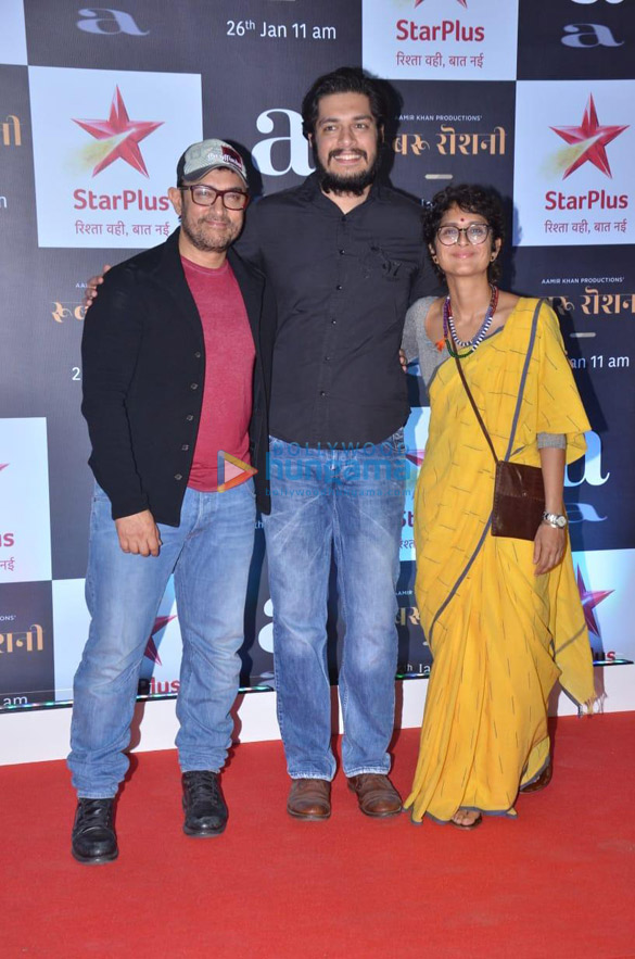 Aamir Khan, Parineeti Chopra and others snapped at the screening of Rubaru Roshni Aamir Khan, Parineeti Chopra and others snapped at the screening of Rubaru Roshni