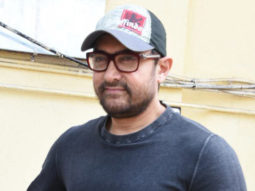 Aamir Khan snapped at the media screening of the short film ‘Rubaru Roshni’