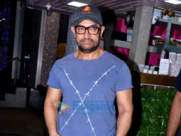Aamir Khan spotted at a spa in Bandra