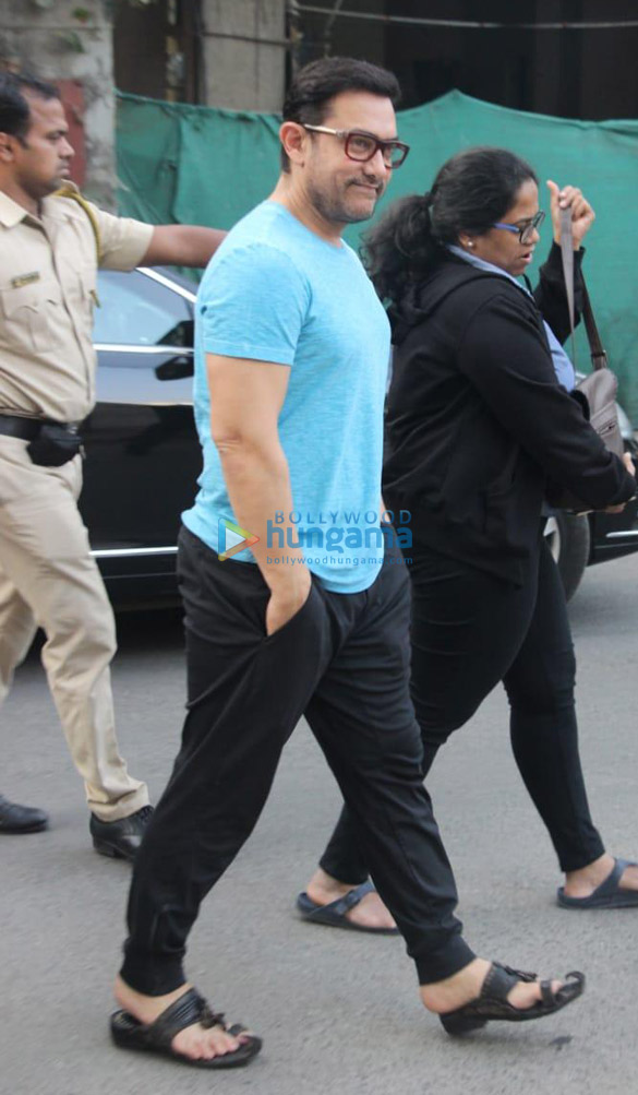aamir khan spotted at a spa in bandra 3 3