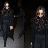 Airport Slay or Nay - Deepika Padukone in all black at the airport (Featured)