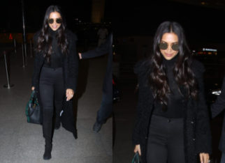 Airport Slay or Nay: Deepika Padukone in all-black Alexander McQueen separates with a Burberry handbag