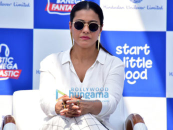 Ajay Devgn and Kajol grace the Hindustan Unilever Limited Plastic Banega Fantastic event
