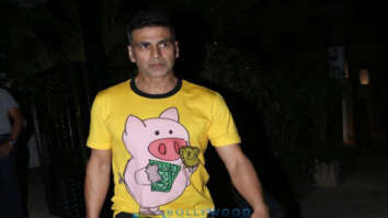 Akshay Kumar and Twinkle Khanna snapped at Soho House, Juhu