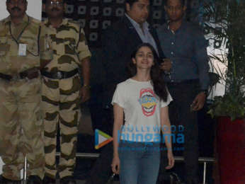 Alia Bhatt, Anil Kapoor, Danny Denzongpa and others snapped at the airport