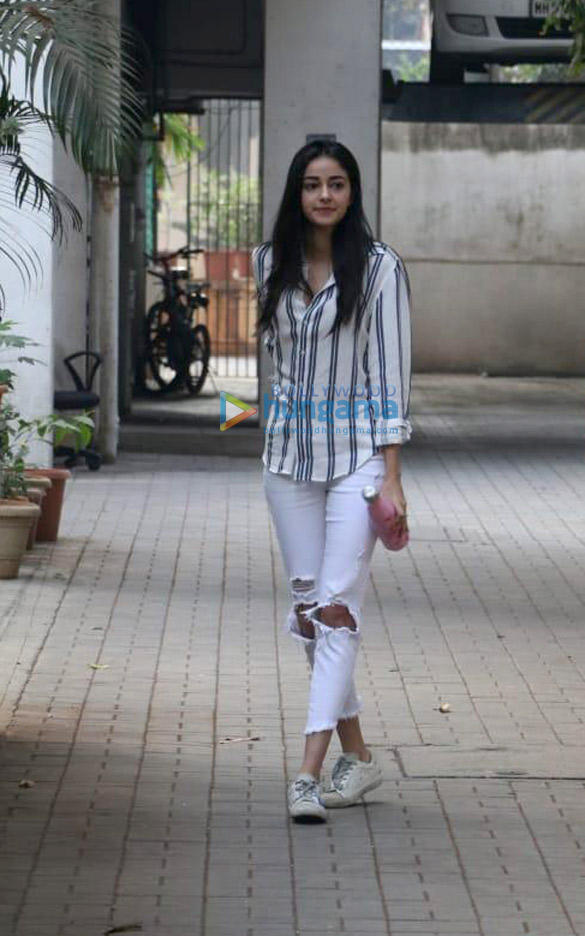 ananya pandey spotted at maddock films office 1