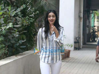 Ananya Pandey spotted at Maddock Films' office