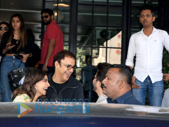 Anil Kapoor, Sonam Kapoor Ahuja and Kriti Sanon spotted at Soho House in Juhu