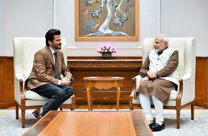 Anil Kapoor meets PM Narendra Modi, says he is humbled and inspired