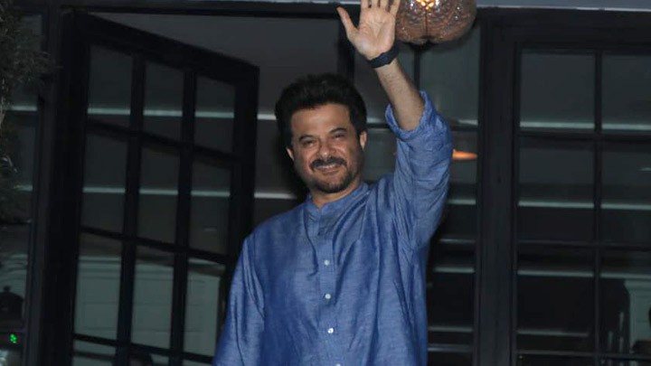 Anil Kapoor spotted at Soho House in Juhu
